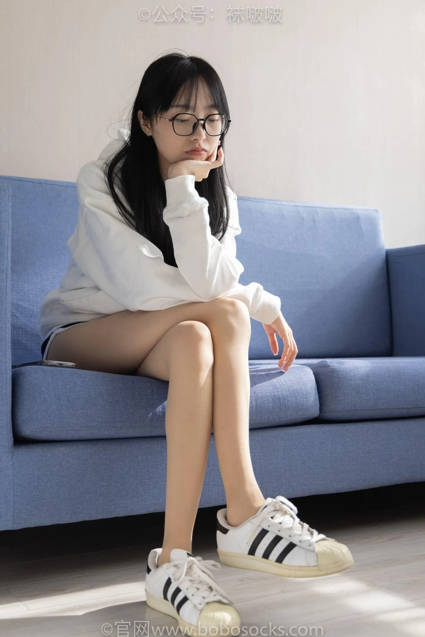 [BoBoSocks袜啵啵]NO.058 稚予-贝壳头、肉丝 [143P]插图8